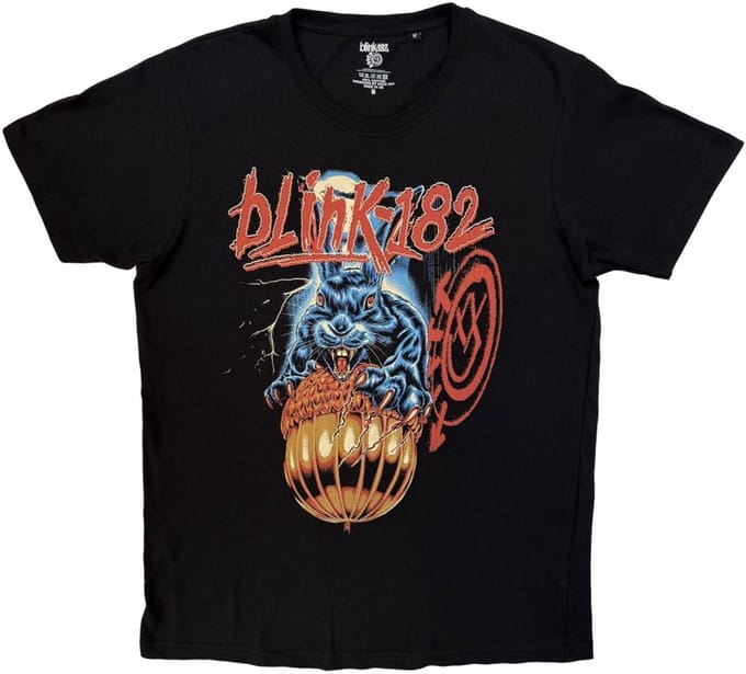 Blink182 - Acorn Rabbit Heren Tshirt - 2XL - Zwart