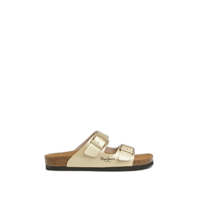 Pepe Jeans Oban Claic Sandalen Goud EU 40 Vrouw