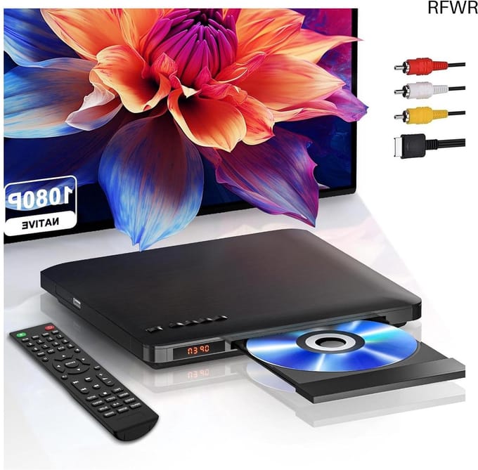 DVD Speler met HDMI - Blu Ray Spelers - Externe DVVD Speler Compact