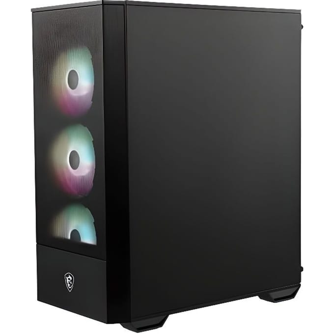 MSI MAG Forge 112R - PC Case - Behuizing - Compatibel voor ATX, micro ATX, Mini-ITX - Gehard glas - Zwart