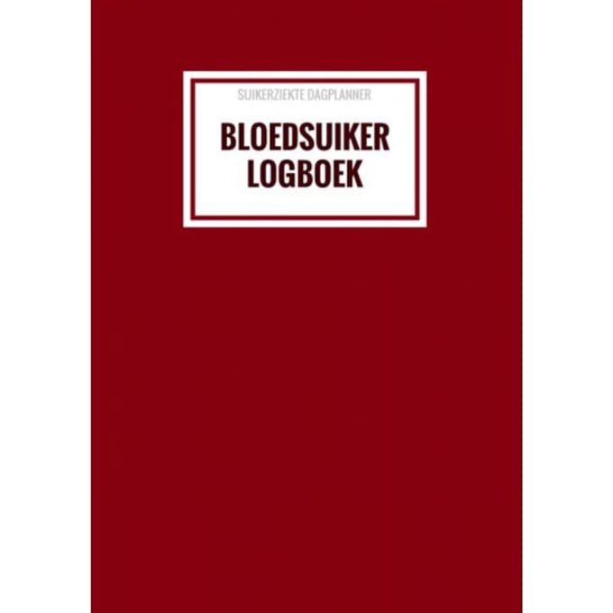 Suikerziekte Dagplanner - Bloedsuiker Logboek - Diabetes Logboek