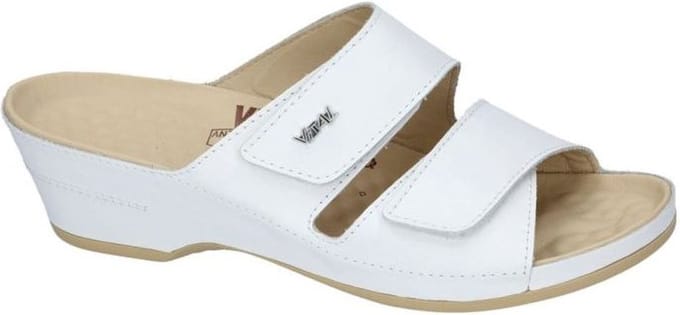 Vital -Dames - wit - slippers & muiltjes - maat 36
