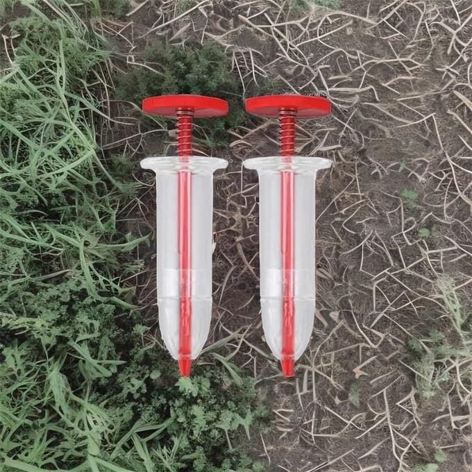 2pcs Kleine Seeds Dispenser - Mini Seedmaster Sowing - Seeding Machine - Tuin Planter Hand Seed Machine Tool voor Horticulture Sowing