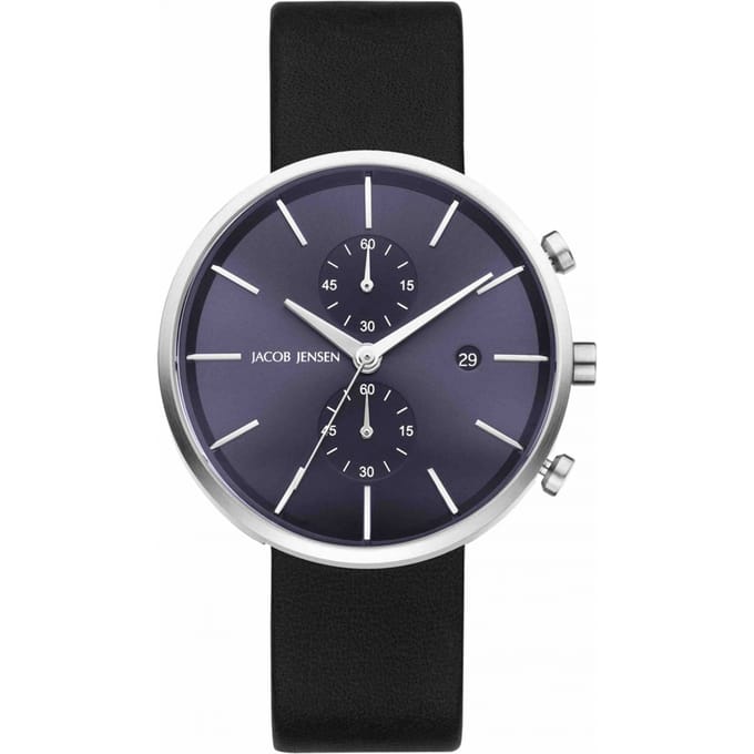 Jacob Jensen Linear 621 Chronograaf Horloge 42 mm
