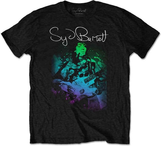 Syd Barrett - Psychedelic Heren T-shirt - M - Zwart