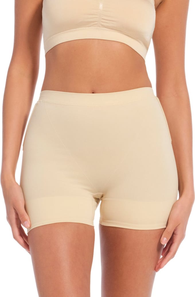 MAGIC Bodyfashion Low Back Short Dames Corrigerend ondergoed - Latte - Maat XL