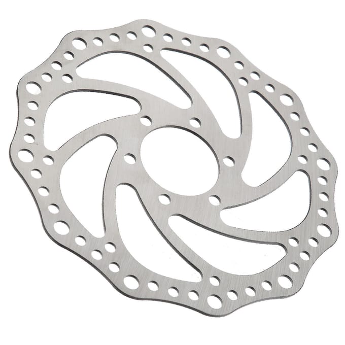 160MM 37MM Elektrische Scooter Schijfrem Rotor RVS Vervanging 6-Bouts Rotoren white