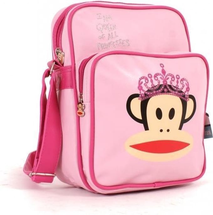 Paul Frank schoudertas - roze - tas 20 x 25 centimeter