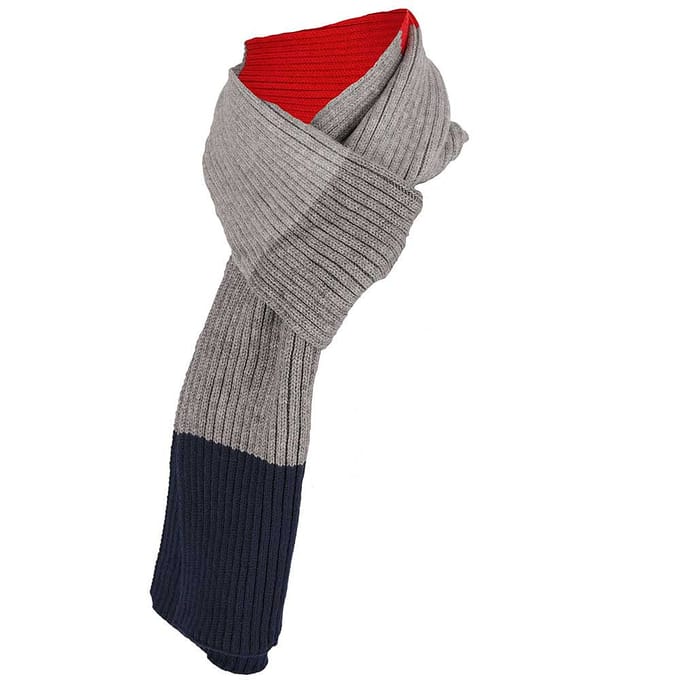 Sarlini - Sjaal jongens - Fashion - Multi Rood - One Size