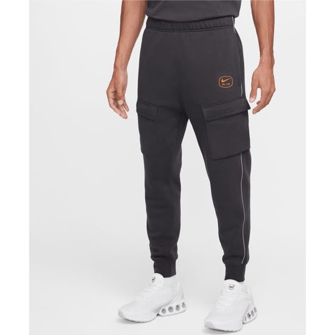 Nike Swoosh Broeken Heren - Grijs - Maat L