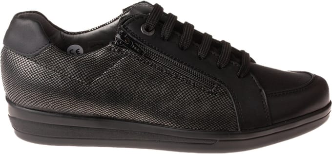 Xsensible -Alia Dames - zwart - sneakers - maat 9