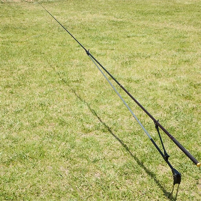 Verstelbare RVS Hengelhouder met 360° Rotatie en Antislip Grip (2,1m)