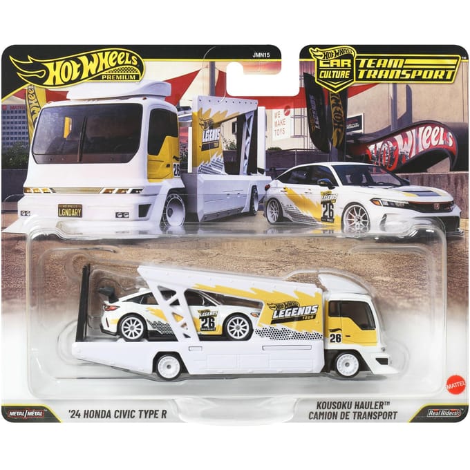 Hotwheels Premium Legends Team Transport
