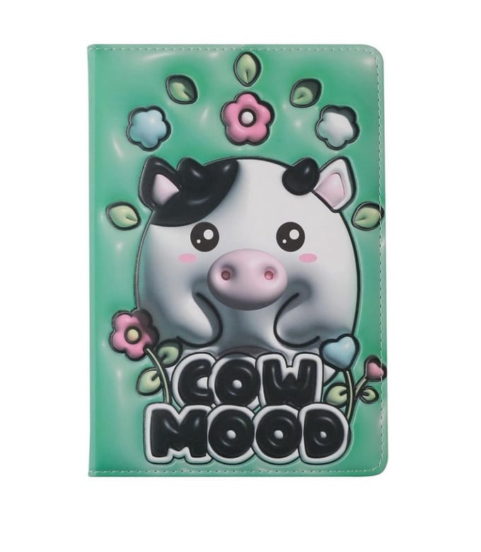 iTotal 3D Notebook COW | Notitieboek 21 x 14 x 3.5 cm 300 gr