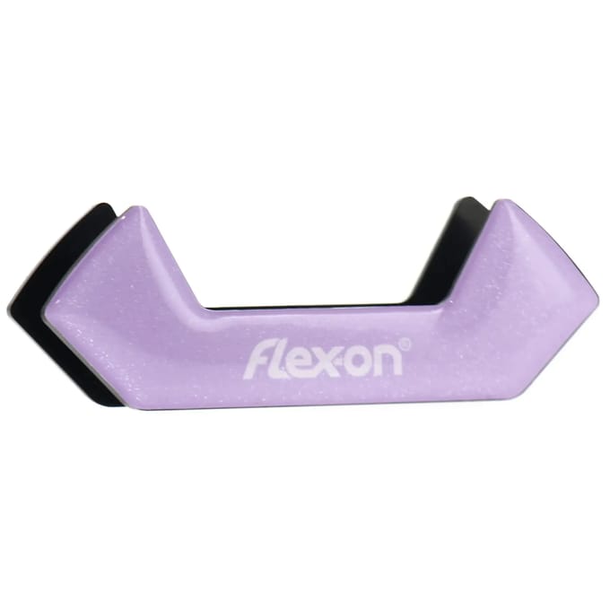 Aluminium stijgbeugels Ingekanteld Grip Zwart/Zwart/Prune Flex-On