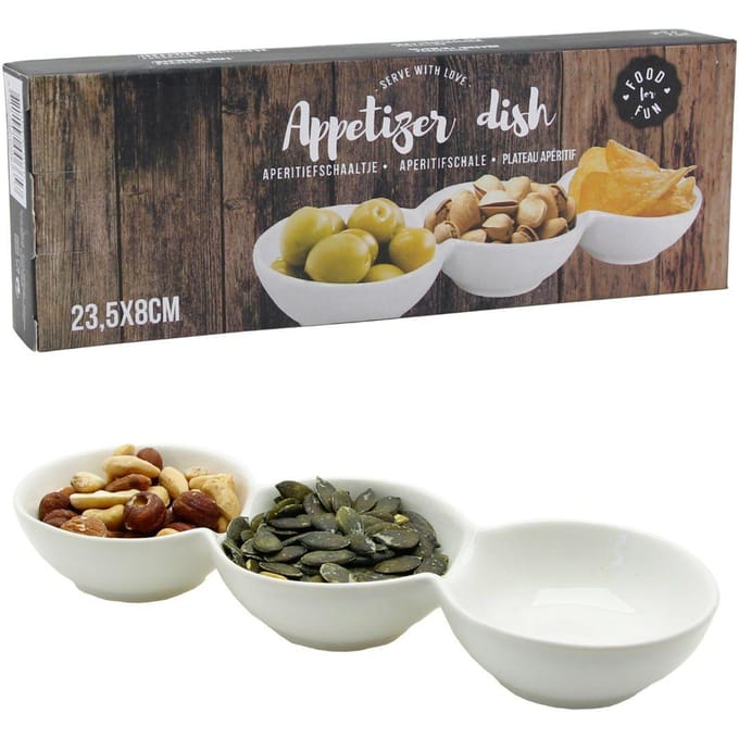 PORSELEINEN BAKJES VOOR DIP EN SAUZEN