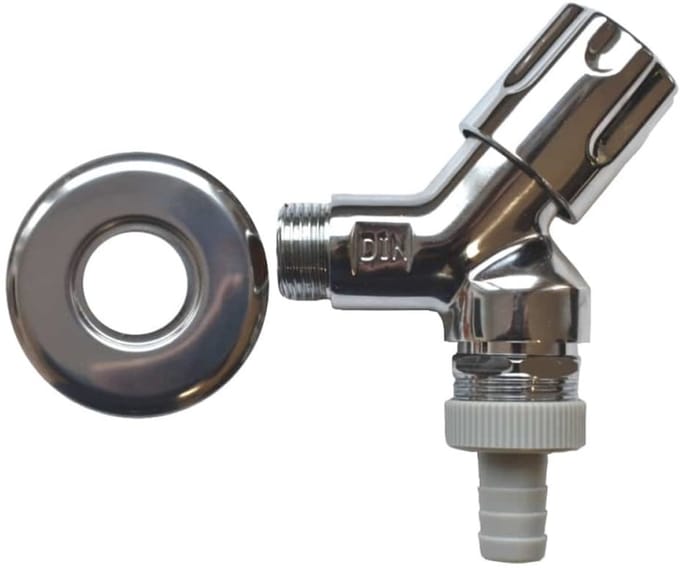 Geräte Schrägsitzventiel 1/2 inch met Comfortgreep