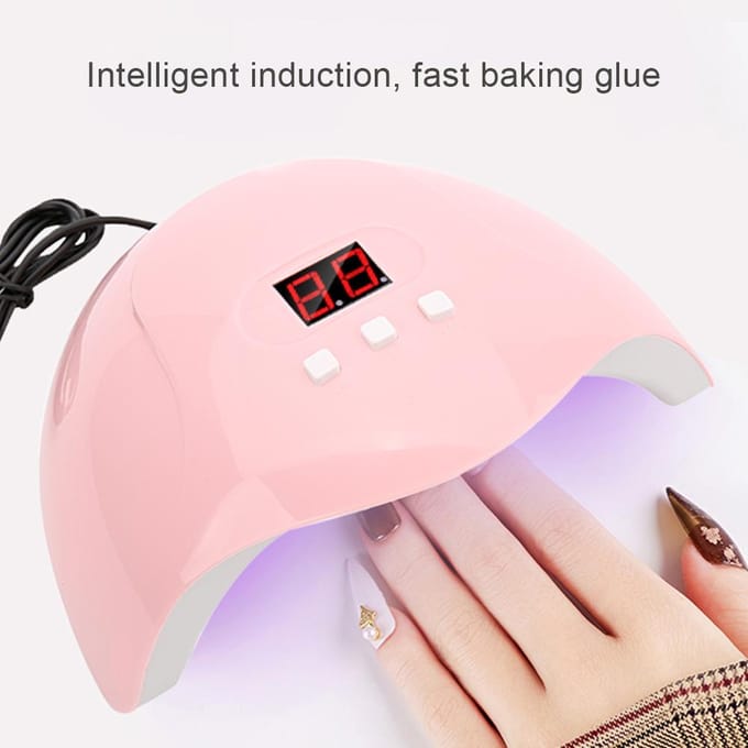 Nail Art Dryer 54W UV-manicure-drooglamp 18 LED white