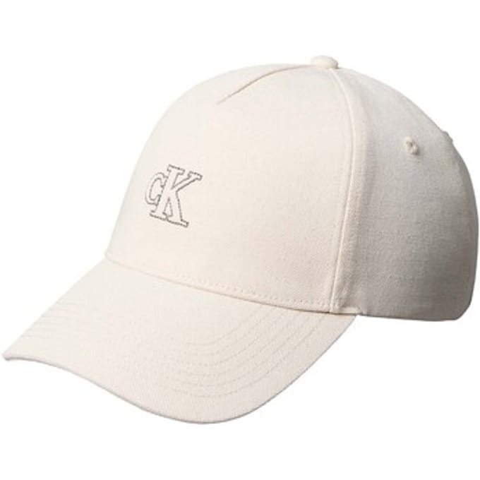 Calvin Klein Canvas W/embossed Cap Natural Taglia: OS | Cappelli Outlet | Donna