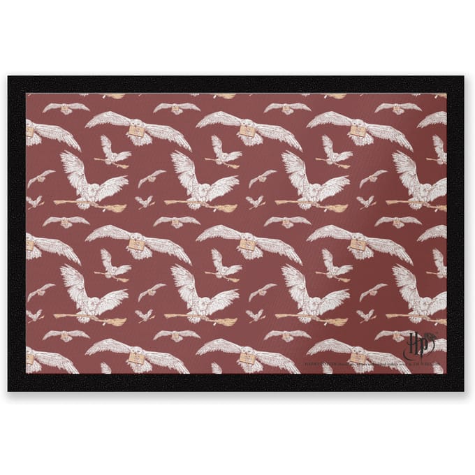 Harry Potter Hedwig Pattern mat