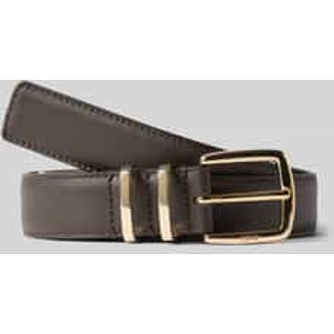 Riem van echt rundleer model 'Plum-ML_Sz30'