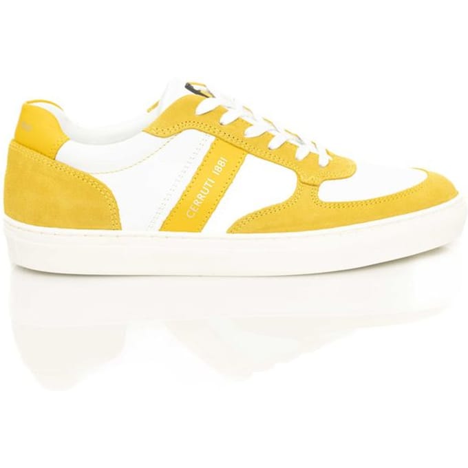 Cerruti 1881 Gele Koehuid Heren Sneaker