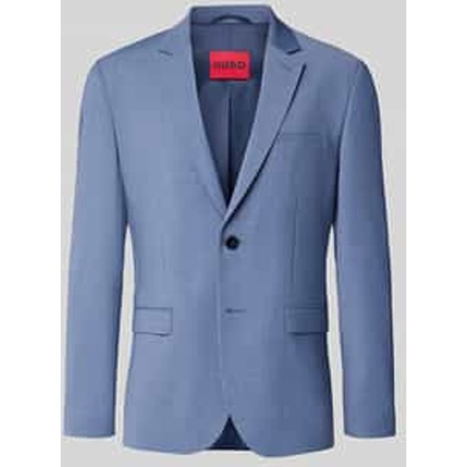Slim fit colbert van wolmix, model 'ARTI'