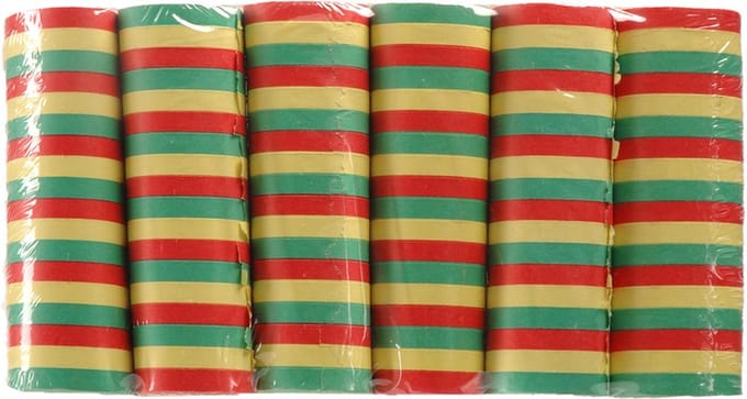 Boland Party serpentines - 18x rollen - gekleurde stroken mix - papier - feestartikelen - brandvertragend - carnaval