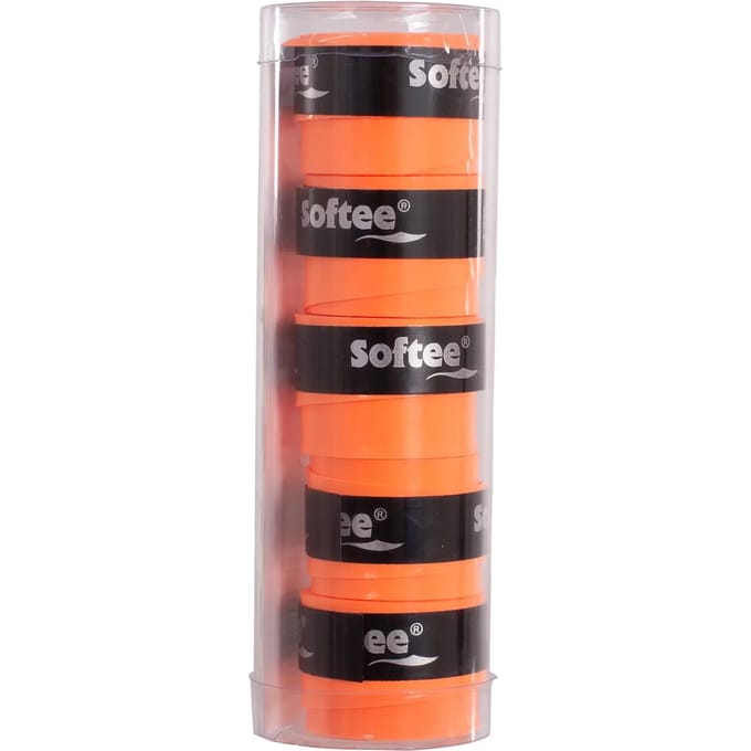 Set van 5 overgrips Smooth Softee Tech Naranja Fluor ÚNICA