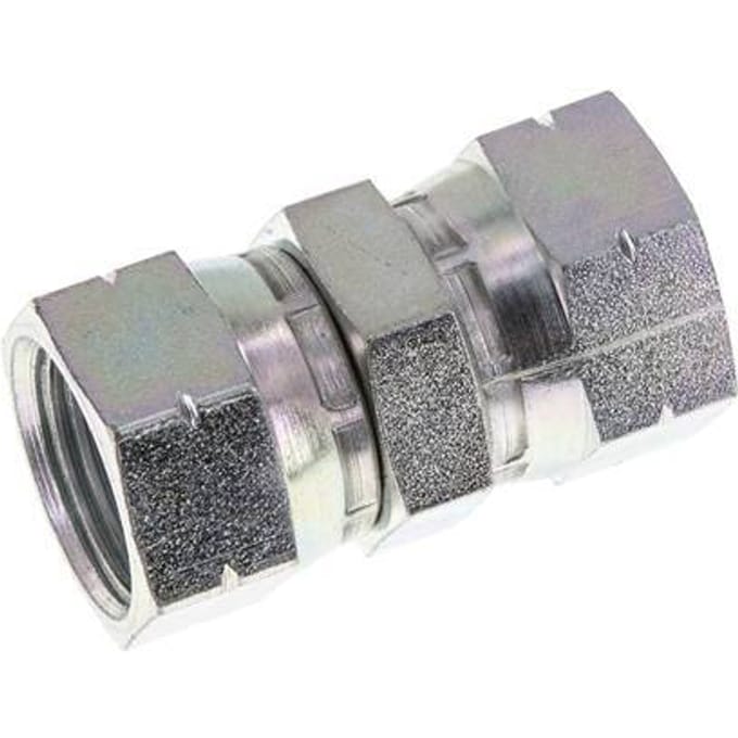 JIC  Fitting UN 1-1/16''-12 Staal 210bar