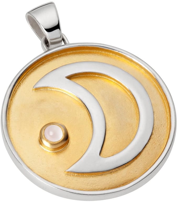 Hanger gevoeligheid zilver verguld