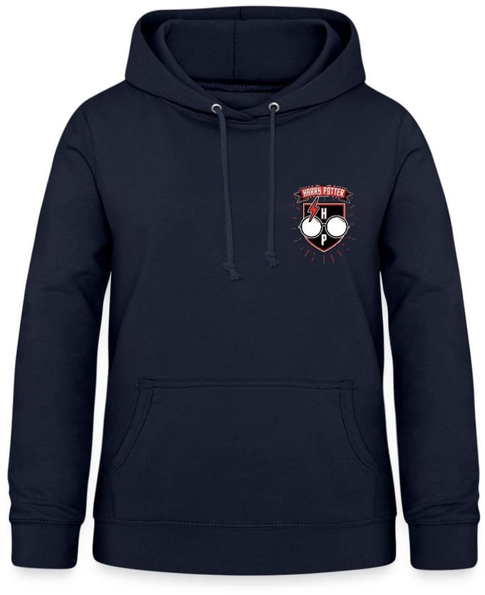 Harry Potter Bliksem, Bril En Initialen Hoodie Dames