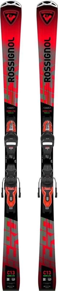 Rossignol Ski model Hero LTD - Rood/Zwart - Lengte 162cm - 2024/2025