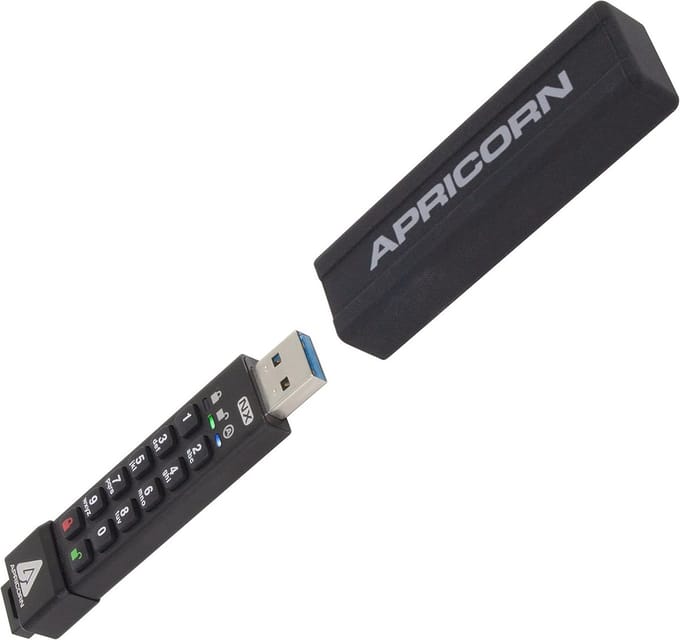 Hardware-gecodeerde Veilige USB Drive met 256-Bit AES Encryptie - 16GB