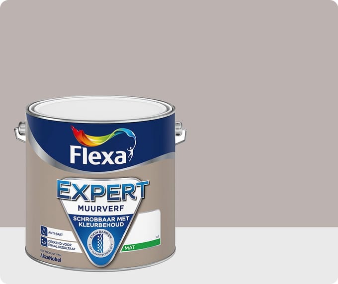 Flexa Expert Muurverf Taupe 2.5 L
