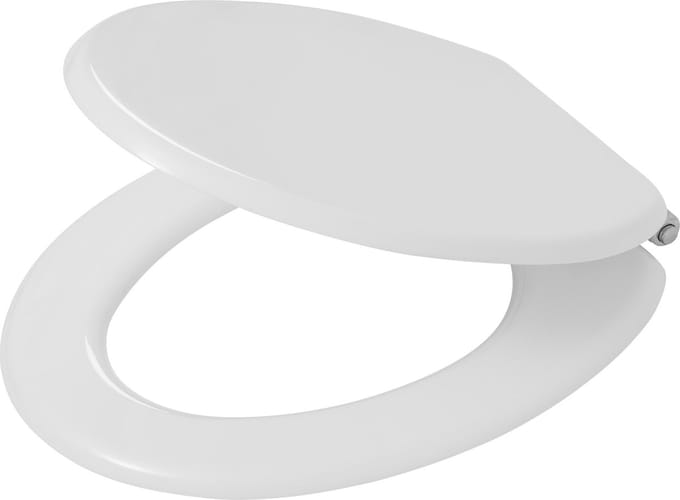 Tiger Mississippi - Toiletbril met deksel - MDF - Wit
