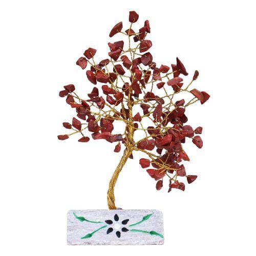 Rode Jaspis Edelsteenboom - 160 Stenen