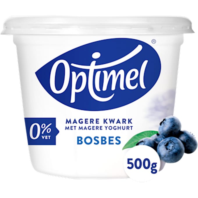 Magere kwark bosbes