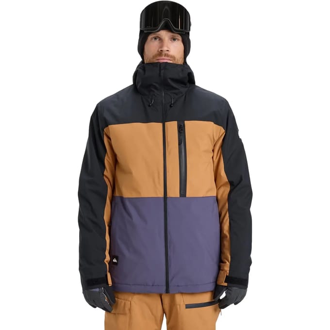 Quiksilver Sycamore Block 10k Jas Bruin M Man