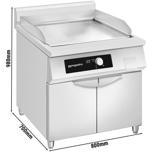 GGM Gastro Induktions-Bratplatte - 10 kW - Glatt