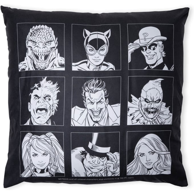 Batman Villains Icon Cushion Square Cushion - 60x60cm
