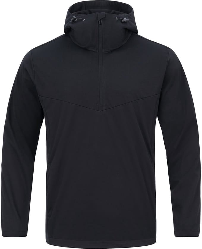 Jako Function Ziptop Met Kap Heren - Zwart | Maat: S