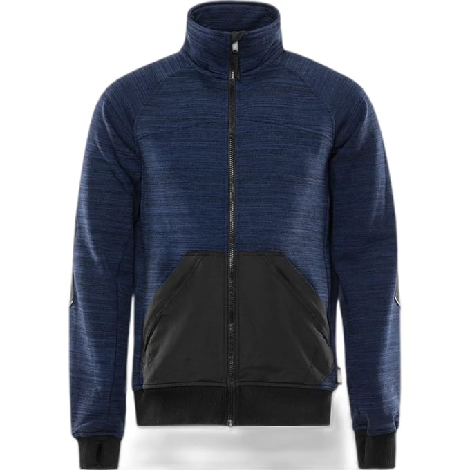 Fristads Sweatjack 7052 Smp - Marineblauw/Zwart - S