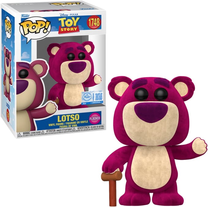 Funko Toy Story - Funko Pop! Disney - Lotso (Flocked) POP! Figuur