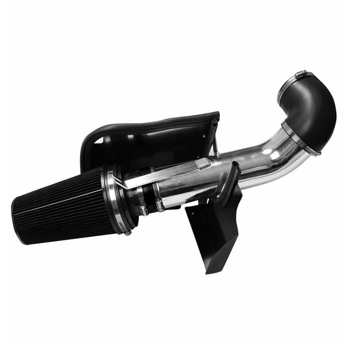 4 inch Koude Luchtinlaatsysteem Kit met Hittebeschermer Geschikt voor Cadillac Escalade 5.3L 6.0L black