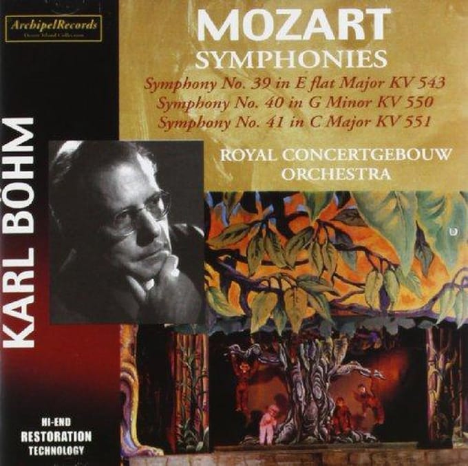 Mozart: Symphonies 39-41 (Amsterdam 1955)