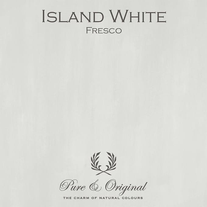 Pure & Original Fresco Kalkverf Island White 2.5 L