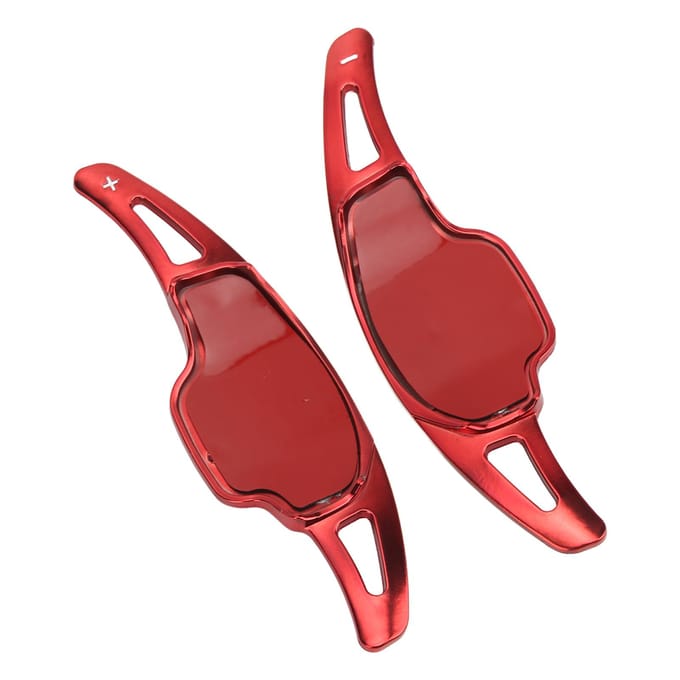 2 stuks Stuurwiel Schakelpaddle Verlenging Rood ABS Vervanging voor XT5 CT6 brown