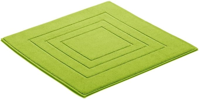 Vossen Bidetmat Feeling - Meadowgroen 60x60