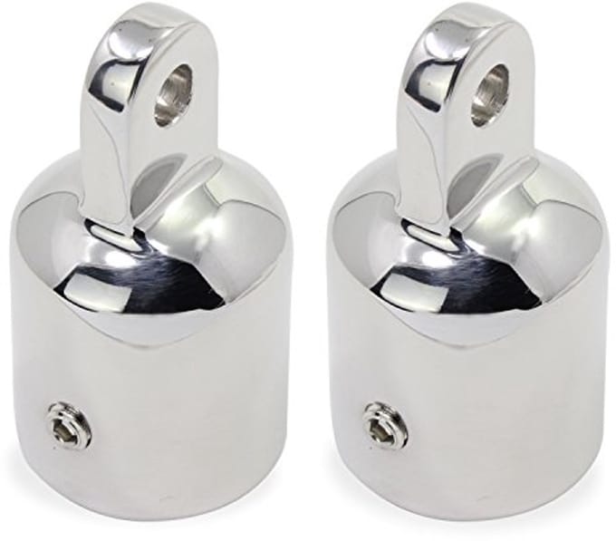Bimini Top Eye End Caps voor RVS Bimini Top Fittings - Heavy Duty Ondersteuning